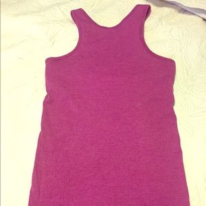 Purple Lululemon high neck fitted tank 6